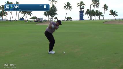 Byeong Hun An | Round 1 | 13th hole | Shot 3 | 2025 Sony Open