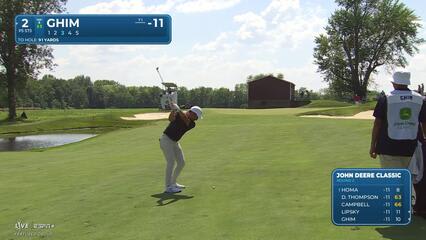 Doug Ghim | Round 2 | 2nd hole | Shot 3 | 2025 John Deere