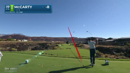 Matt McCarty | Round 2 | 17th hole | Shot 1 | 2025 Bank of Utah