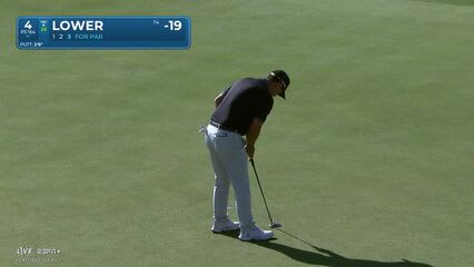 Justin Lower | Round 4 | 4th hole | Shot 3 | 2025 The American Express