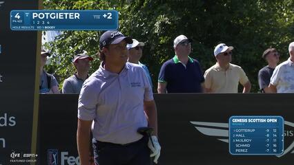 Aldrich Potgieter | Round 2 | 4th hole | Shot 1 | 2025 Genesis Scottish Open