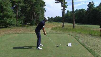 Dustin Johnson | 2020 THE NORTHERN TRUST | Round 4 | 6th hole | Shot 1