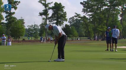 Karl Vilips | Round 3 | 2nd hole | Shot 5 | 2025 Zurich Classic