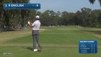 Harris English | Round 2 | 3rd hole | Shot 1 | 2025 The RSM Classic