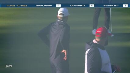 Joe Highsmith | Round 1 | 1st hole | Shot 4 | 2025 THE PLAYERS