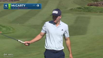 Matt McCarty | Round 2 | 4th hole | Shot 5 | 2025 Bank of Utah