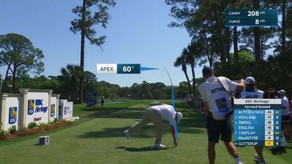 Chris Gotterup | Round 2 | 10th hole | Shot 1 | 2026 RBC Heritage