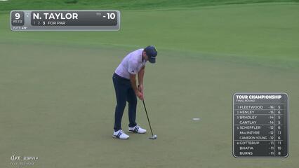 Nick Taylor | Round 4 | 9th hole | Shot 3 | 2025 TOUR Championship