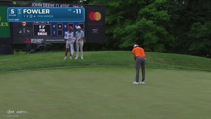 Rickie Fowler | Round 4 | 5th hole | Shot 3 | 2025 John Deere