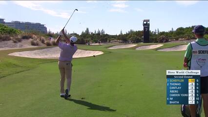 Scottie Scheffler | Round 2 | 7th hole | Shot 2 | 2024 Hero World Challenge