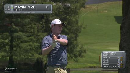 Robert MacIntyre | Round 1 | 1st hole | Shot 2 | 2025 FedEx St. Jude