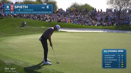 Jordan Spieth | Round 2 | 8th hole | Shot 4 | 2026 WM Phoenix Open