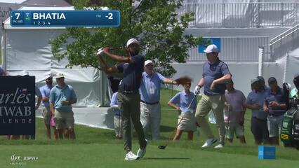 Akshay Bhatia | Round 1 | 7th hole | Shot 1 | 2025 Charles Schwab