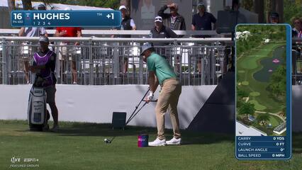 Mackenzie Hughes | Round 3 | 16th hole | Shot 1 | 2025 Valspar