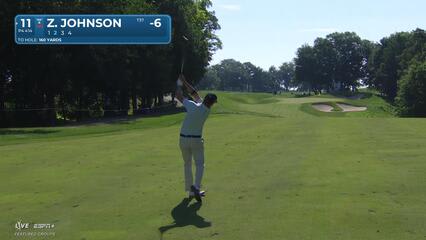 Zach Johnson | Round 3 | 11th hole | Shot 2 | 2025 John Deere