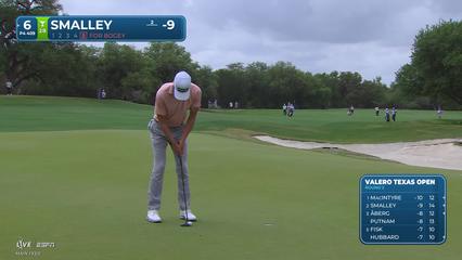 Alex Smalley | Round 2 | 6th hole | Shot 5 | 2026 Valero