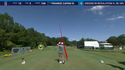 Frankie Capan III | Round 2 | 13th hole | Shot 1 | 2025 Sanderson Farms