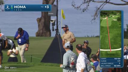 Max Homa | Round 1 | 2nd hole | Shot 1 | 2025 Farmers