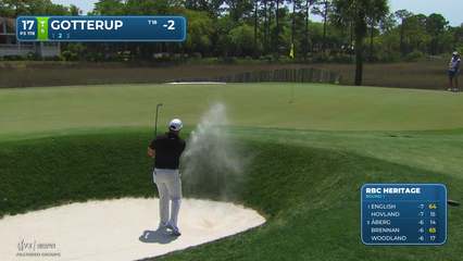 Chris Gotterup | Round 1 | 17th hole | Shot 2 | 2026 RBC Heritage