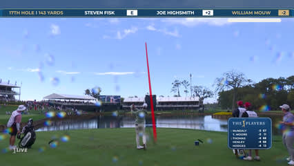 William Mouw | Round 1 | 17th hole | Shot 1 | 2026 THE PLAYERS