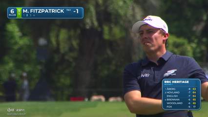 Matt Fitzpatrick | Round 1 | 6th hole | Shot 2 | 2026 RBC Heritage