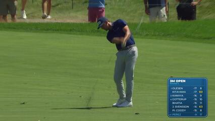 Victor Perez | Round 3 | 18th hole | Shot 2 | 2025 3M Open