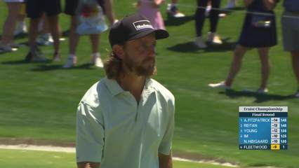 Tommy Fleetwood | Round 4 | 1st hole | Shot 4 | 2026 Truist Championship