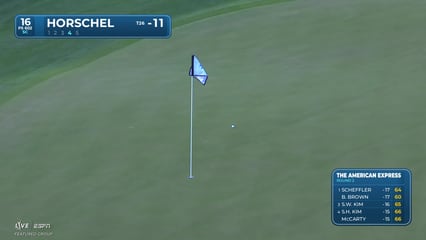 Billy Horschel | Round 2 | 16th hole | Shot 4 | 2026 The American Express