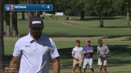 Max Homa | Round 2 | 6th hole | Shot 4 | 2025 Sanderson Farms