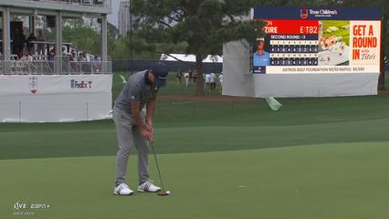 Nick Taylor | Round 2 | 18th hole | Shot 4 | 2025 Houston Open