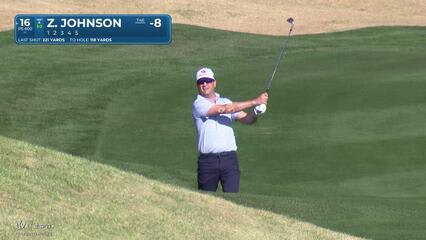 Zach Johnson | Round 3 | 16th hole | Shot 3 | 2025 The American Express