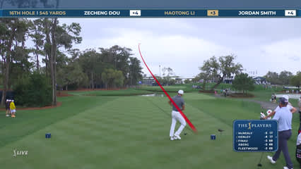 Haotong Li | Round 1 | 16th hole | Shot 1 | 2026 THE PLAYERS