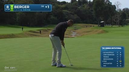 Daniel Berger | Round 2 | 8th hole | Shot 4 | 2026 The Genesis