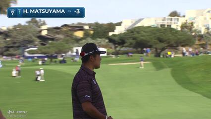 Hideki Matsuyama | Round 1 | 7th hole | Shot 4 | 2025 Farmers