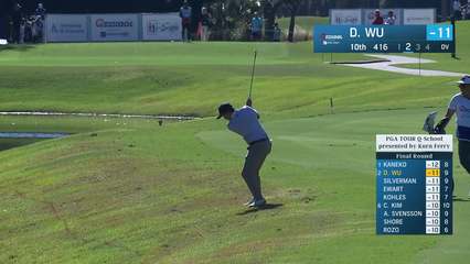 Dylan Wu | Round 4 | 1st hole | Shot 2 | 2025 PGA TOUR Q-School