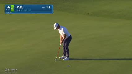 Steven Fisk | Round 2 | 14th hole | Shot 4 | 2025 Bank of Utah