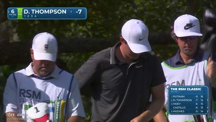 Davis Thompson | Round 1 | 6th hole | Shot 1 | 2025 The RSM Classic