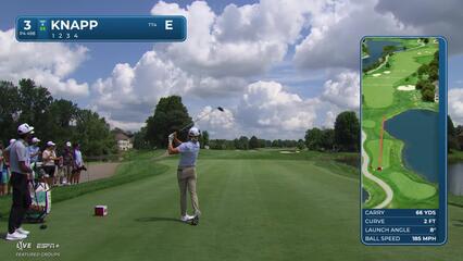 Jake Knapp | Round 1 | 3rd hole | Shot 1 | 2025 3M Open