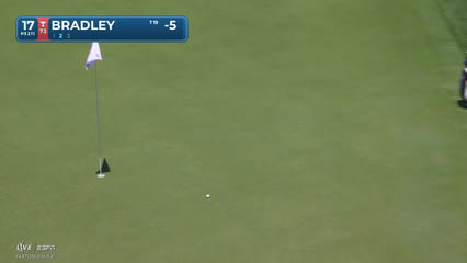 Keegan Bradley | Round 4 | 17th hole | Shot 3 | 2026 Truist Championship