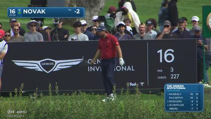 Andrew Novak | Round 4 | 16th hole | Shot 1 | 2025 Genesis