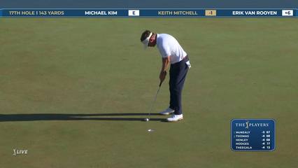 Keith Mitchell | Round 1 | 17th hole | Shot 5 | 2026 THE PLAYERS