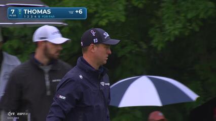 Justin Thomas | Round 2 | 7th hole | Shot 6 | 2025 the Memorial