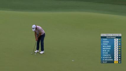 Davis Riley | Round 1 | 5th hole | Shot 3 | 2025 Houston Open