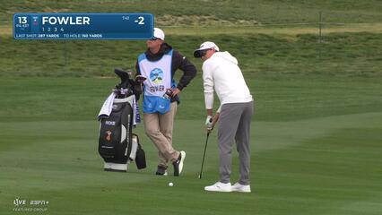 Rickie Fowler | Round 1 | 13th hole | Shot 2 | 2025 AT&T Pebble Beach
