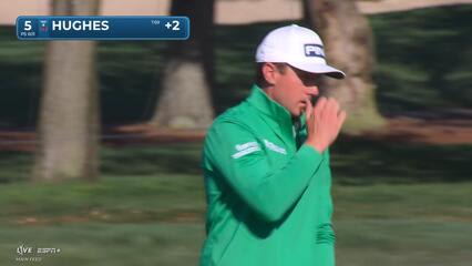 Mackenzie Hughes | Round 3 | 5th hole | Shot 5 | 2025 Valspar