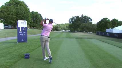 Stewart Cink | Round 2 | 14th hole | Shot 1 | 2025 Stifel