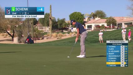 Adam Schenk | Round 1 | 2nd hole | Shot 4 | 2025 WM Phoenix Open