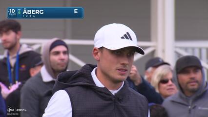 Ludvig Åberg | Round 1 | 10th hole | Shot 1 | 2025 AT&T Pebble Beach