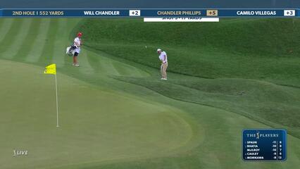 Chandler Phillips | Round 4 | 2nd hole | Shot 3 | 2025 THE PLAYERS