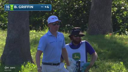 Ben Griffin | Round 1 | 15th hole | Shot 3 | 2026 John Deere